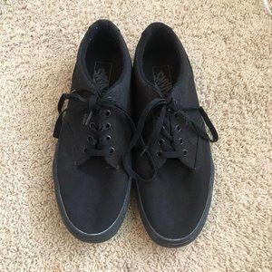 Authentic All Black Vans